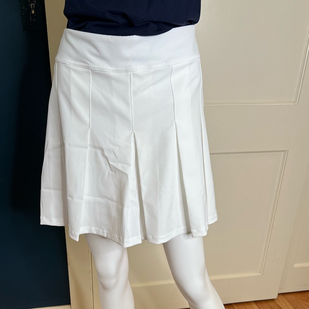 Lilly Pulitzer Pleated White Golf Skort. Women’s 16. NWT